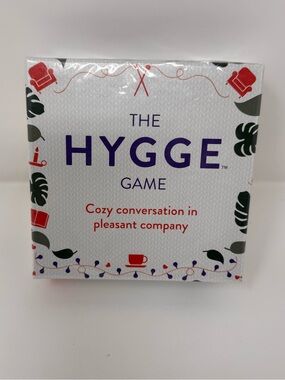 New: The Hygge Game: Cozy Conversation in Pleasant Company, cards play fun relax